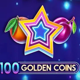 100 Golden Coins game by Amusnet Interactive – logo hosted on Kingmaker Casino
