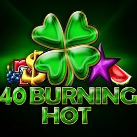 40 Burning Hot casino game by Amusnet Interactive – featured logo at Kingmaker Casino