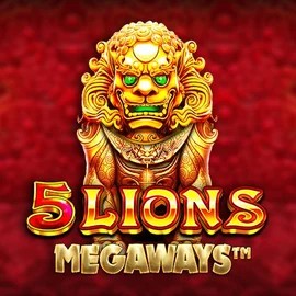 Play the 5 Lions Megaways slot by Pragmatic Play on Kingmaker Casino