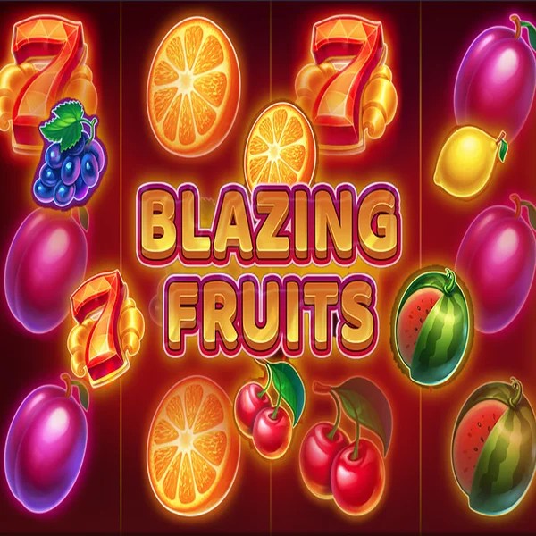 Blazing Fruits online game logo by Inbet Games on king-maker-casino.org