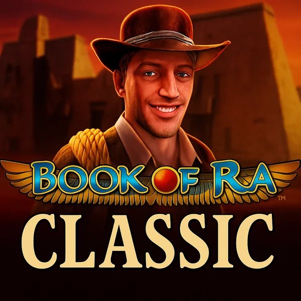 Book of Ra Classic online game logo by Novomatic on king-maker-casino.org
