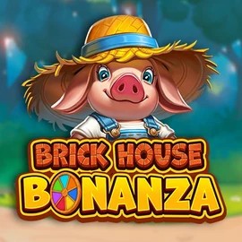Brick House Bonanza online game logo by Pragmatic Play on king-maker-casino.org