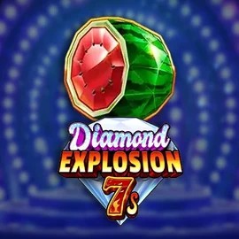Diamond Explosion 7s online game logo by RubyPlay on king-maker-casino.org