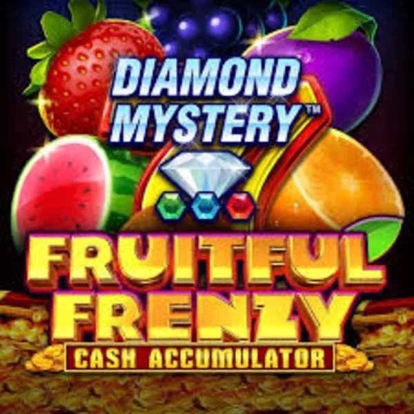 Diamond Mystery Fruitful Frenzy Cash Accumulator by Greentube, showcased at king-maker-casino.org – game logo