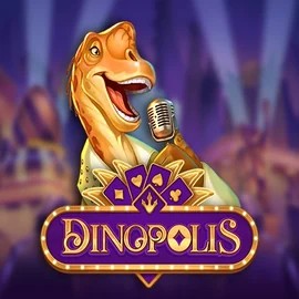 Dinopolis logo by Push Gaming at Kingmaker Casino