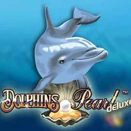 Dolphins Pearl Deluxe by Novomatic, showcased at king-maker-casino.org – game logo