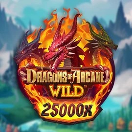 Try Dragons of Arcane Wild slot by Foxium on king-maker-casino.org – logo image