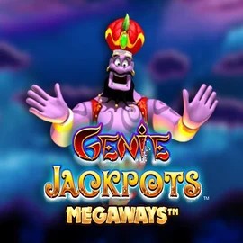 Genie Jackpots Megaways online game logo by Blueprint Gaming on king-maker-casino.org