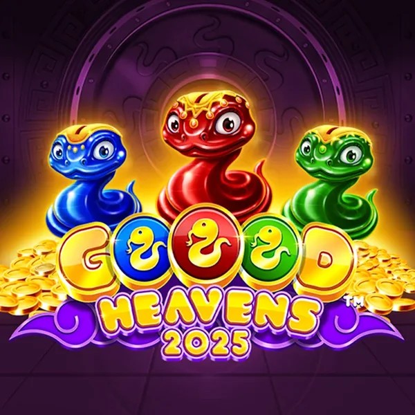 Goood Heavens game by Rarestone Gaming – logo hosted on Kingmaker Casino