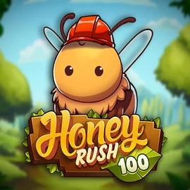 Honey Rush 100 game by Play’n GO – logo hosted on Kingmaker Casino