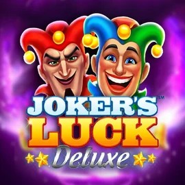 Jokers Luck Deluxe by Skywind Group, showcased at king-maker-casino.org – game logo