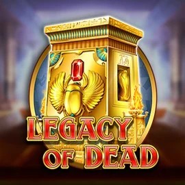 Legacy of Dead logo by Play’n GO at Kingmaker Casino