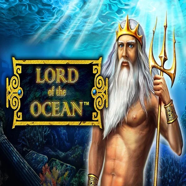 Lord of The Ocean slot logo by Greentube at Kingmaker Casino