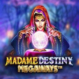 Try Madame Destiny Megaways slot by Pragmatic Play on king-maker-casino.org – logo image