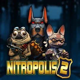 Nitropolis 2 game by ELK Studios – logo hosted on Kingmaker Casino