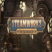 Steamworks The Workshop game by Peter &amp; Sons – logo hosted on Kingmaker Casino