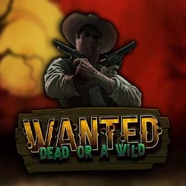 Wanted Dead or a Wild game by Hacksaw Gaming – logo hosted on Kingmaker Casino