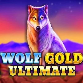 Wolf Gold Ultimate game by Pragmatic Play – logo hosted on Kingmaker Casino